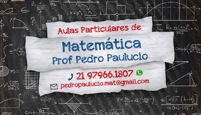 Aulas particulares de matemática