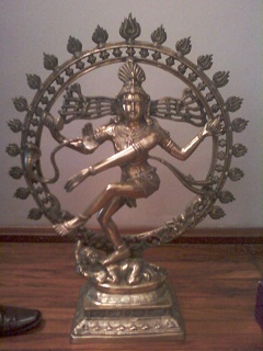 Foto 1 - estatua shiva nataraja em bronze pesado grande