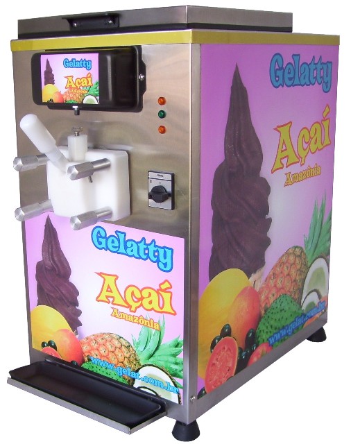 Foto 1 - Máquina de sorvete de açaí gelat