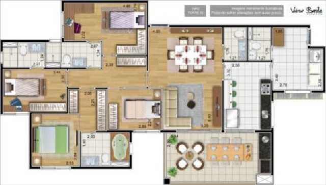 Foto 1 - apartamentos a venda Santana 3 dormitrios