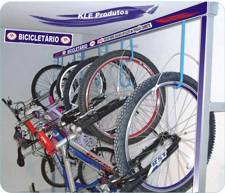 Foto 1 - Bicicletrio para 12 bicicletas vertical